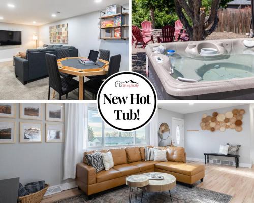 Dupont House | Spacious Home W Hot Tub, Bbq & Fire Pit