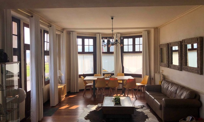 Plestin-les-Greves House | Spacious house, 2 living rooms and hammam on beach with sea view of all rooms
