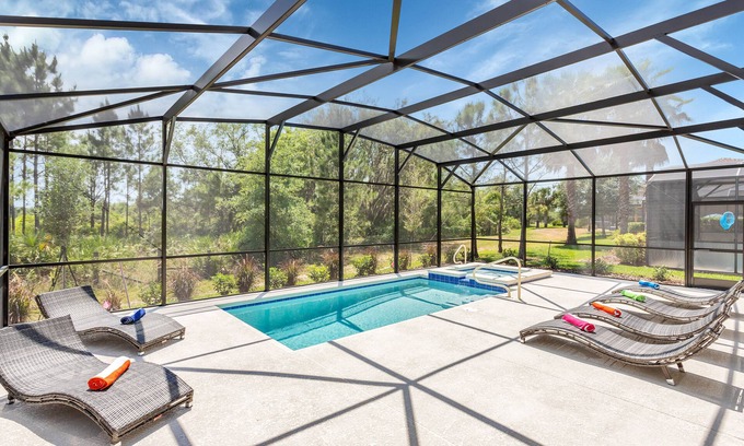 Briargrove Villa | Spacious luxury Villa - South Facing Pool & SPA - near Walt Disney World Orlando