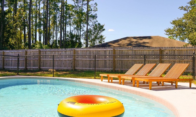 Indian Trails House | Spacious Retreat: Heated Pool, Near Top Beaches