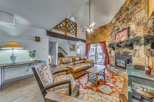 Ruidoso Apartment | Spacious Ruidoso Retreat with Hot Tub and 2 Kitchens!