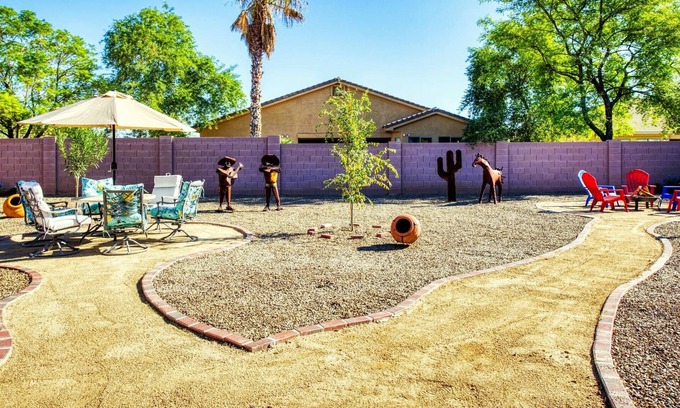 Fireside at Norterra House | Spacious single story 3-bed 3-bath home. Warm & Relaxing, 1 mi 2 highway!
