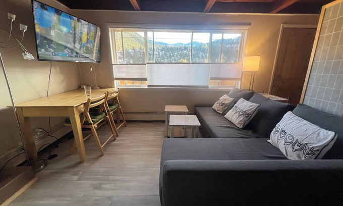 Idaho Springs House | Spacious Studio - partitioned bedroom, dining area and extra sleeping areas