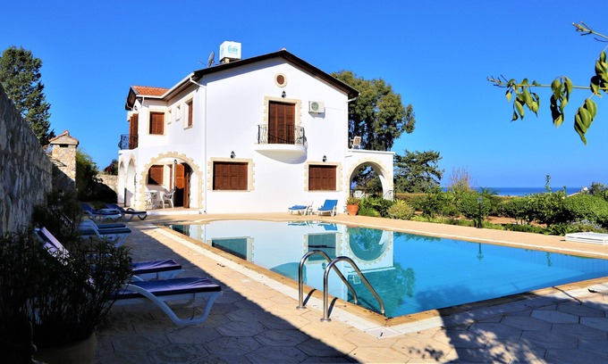 Kyrenia District Villa | Spacious Superior Detached House, Enjoying Panoramic Sea And Mountain Views