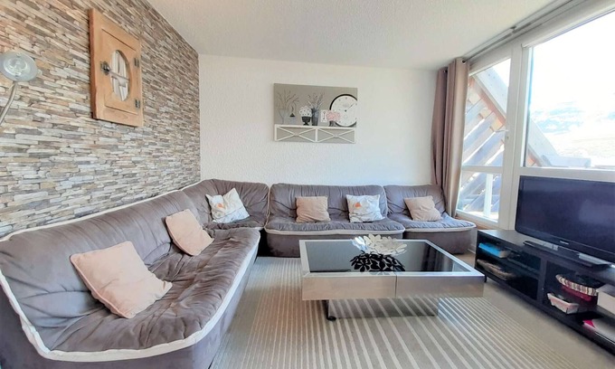 Piau Engaly Apartment | Spacious T3 for 8, Piau-Engaly, terrace, 2 bedrooms, elevator, ski locker