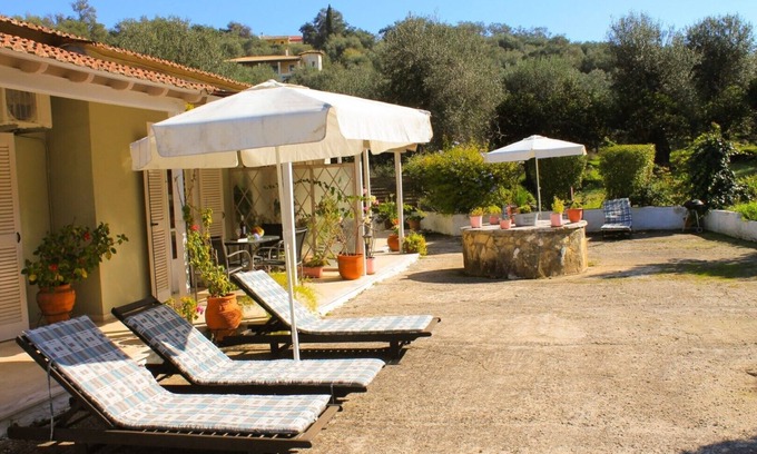 Agios Spyridon Corfu Apartment | Spacious two-bedroom apartment near sandy beach ideal for children