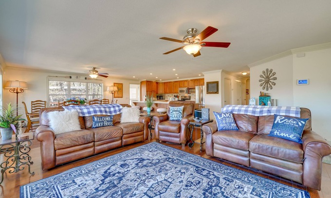 Eufaula House | Spacious Vacation Rental Home on Eufaula Lake!