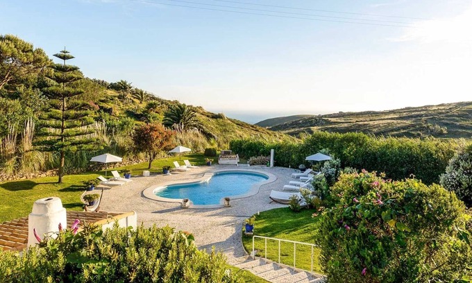 Monserrate Villa | Spacious Villa, Private Pool & Stunning Guincho Coastline Views, Cascais