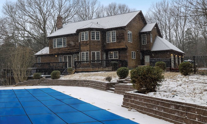 Chester Villa | Spacious villa w/Pool, Hot Tub & Game Room on 7.5 private acres