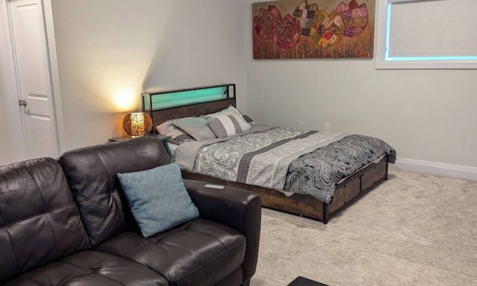 Kitchener Apartment | Spacious walk out Basement.