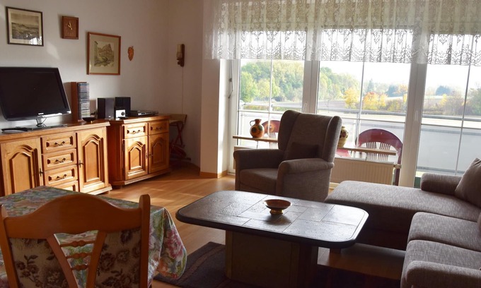 Bad Rodach Apartment | Spaciously furnished holiday apartment (56sqm) with balcony