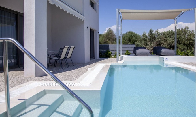 Kariotai Villa | Special Offer! Brand new Villa Naiades with Private Pool -Absolute Privacy