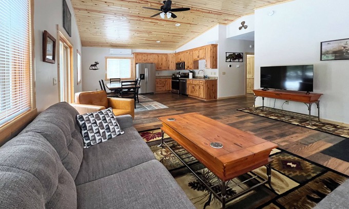 Angora Cabin | Specials & Lots of Fresh Snow! Perfectly Located by ATV & Snowmobile Trails