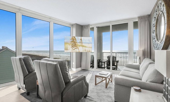 Gulf Shores Condo | Spectacular Gulf View Corner 2 Balconies! 2 beach chairs/umbrella Mar-Oct, 5 !