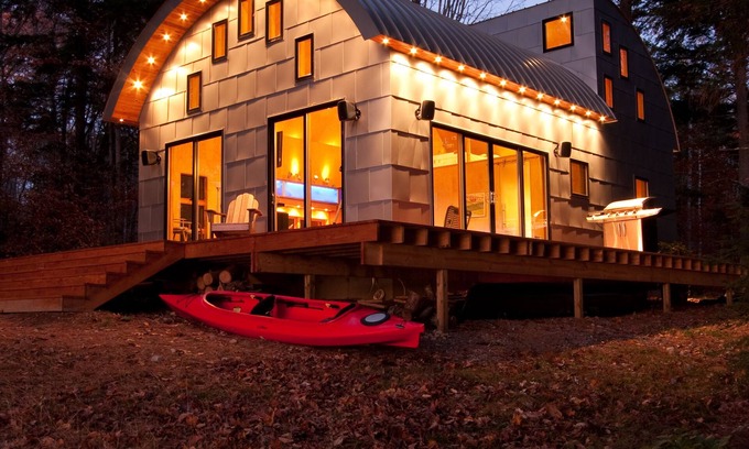 Nobleboro House | Spectacular Private Damariscotta Lake House-Featured in Down East Magazine