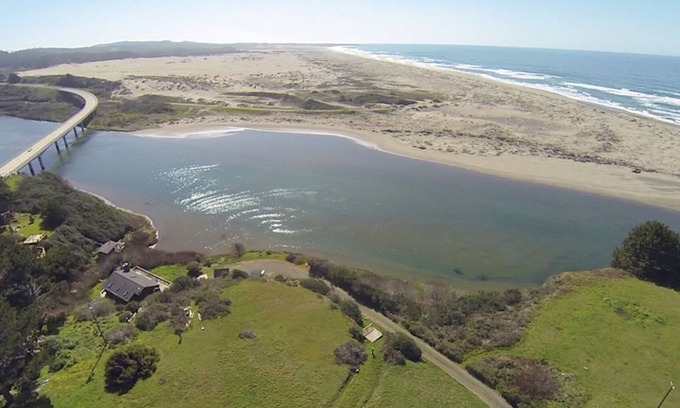Fort Bragg House | Spectacular Riverfront/Oceanfront Property On Nature Preserve!