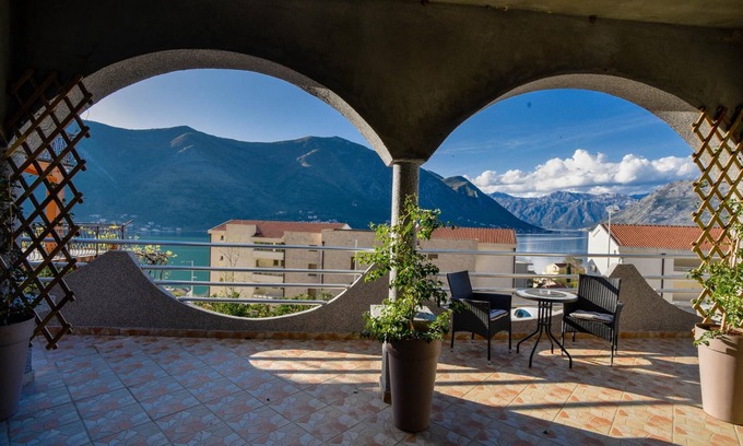 Dobrota Apartment | Spectacular Sea View Retreat in Kotor