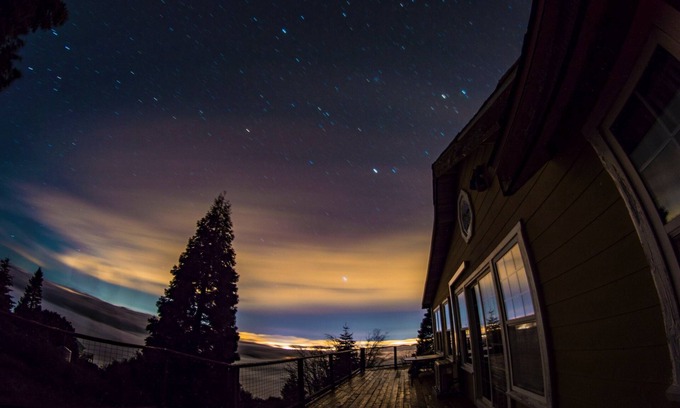Pauma Valley House | Spectacular view over San Diego County to Mt. Laguna, downtown, Catalina Island.