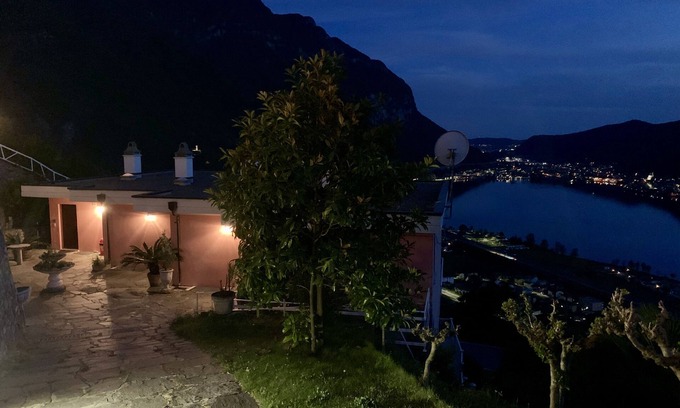 Rovio Apartment | Spectacular view on the Lake Lugano -Three-Rooms Apartment