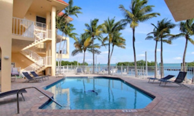 Long Key House | Spectacular Views of Ocean with Pool and Boat Slip.
