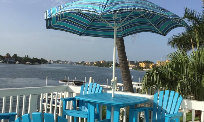 Treasure Island Condo | Spectacular Waterfront Views! 2nd Fl, 2BR 2BA Bayside Unit, Private Balcony