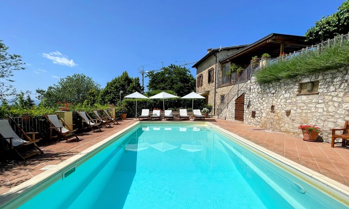 Strettura House | Spoleto Splash : Casetta - a dream cottage/slps 4/5 Wifi/dishwasher