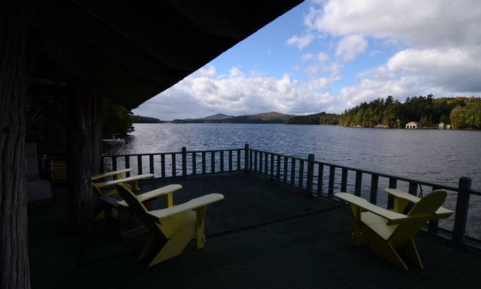 Saranac Lake House | Sprawling Estate w/Sauna On The Water, Mountain Views close to Saranac Lake.n
