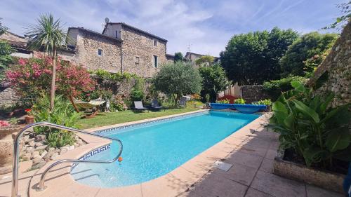 Saint-Jean-du-Gard Apartment | St Jean du Gard : Spacious Apartment with Use of Pool