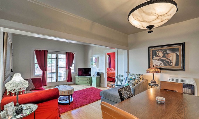 Bisbee Apartment | 'St Valentine' Apartment w/Balcony in Bisbee