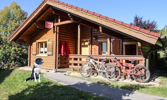 Stamsried House | STA-24 - Log cabin with stylish furnishings & terrace - Naturerlebnisdorf