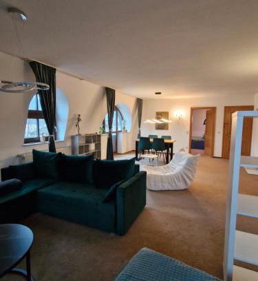 Heidenheim an der Brenz Apartment | Stadtvilla Apartment mit Schlossblick