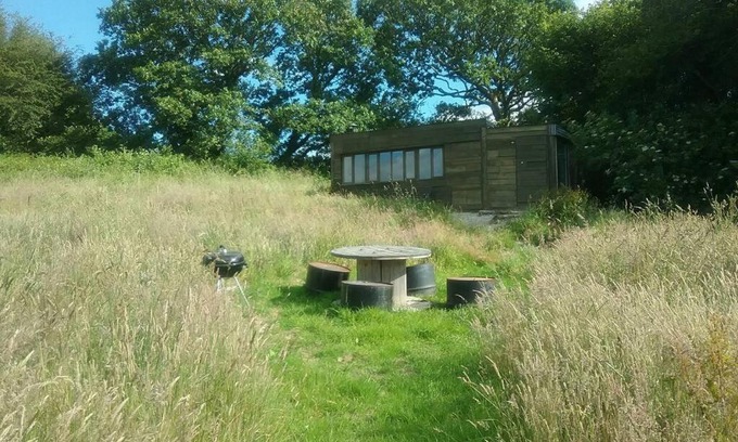 Wrangaton House | Stags View,Unique eco cabin, Dartmoor views