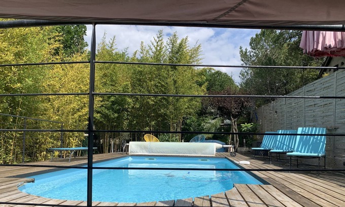 Saint-Privat-des-Vieux Villa | STANDING VILLA IN A QUIET SURROUNDED BY BAMBOUS