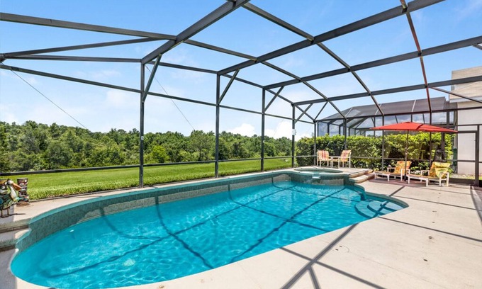 Windsor Palms Villa | STAR WARS AND FROZEN PARADISE!- Private Conservation View! 5 miles to Disney!