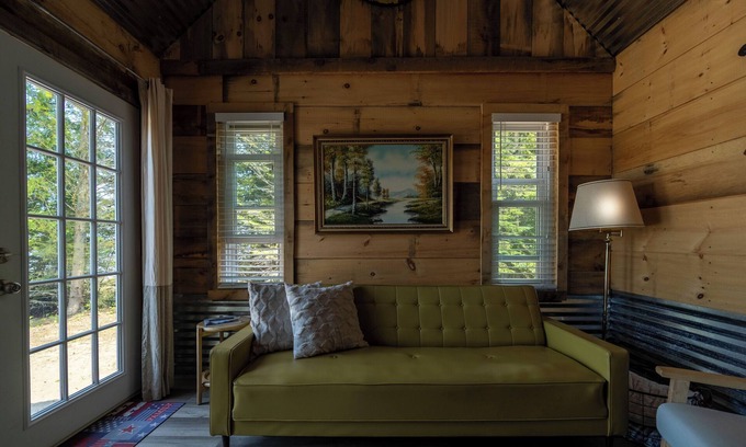 Cheboygan Cabin | "Starlight Cabin" Off-Grid Tiny Home on Lake Huron