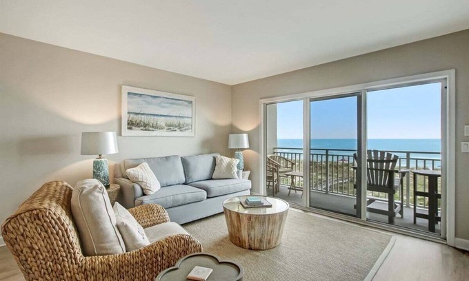 Fernandina Beach Condo | Start Your Day with Oceanfront Magic!