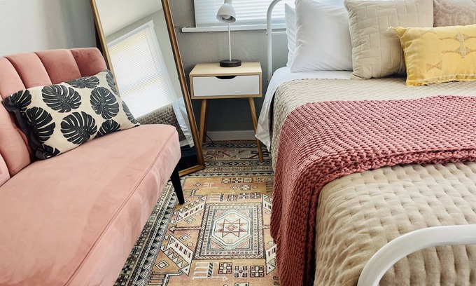 Sioux Falls Apartment | Stay on Spring, A Vibrant Boho Stay in Downtown, Pets Welcome, #5