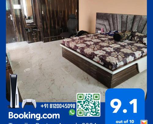 Gwalior Apartment | Stay & Play PS5 in Countryside Charm By BnBGuys