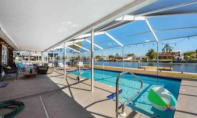 Sea Ranch On The Gulf House | "Stay Salty" Florida Pool/Canal Home, 4 bed, 3.5 bath, bring boat!