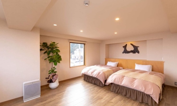 Beppu Hotel | Stay without meals 3F Twin room with indoor hot spring bath nonsmoking/Beppu Ōita