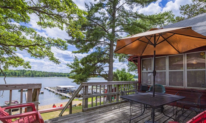 Walker Cabin | Steamboat Bay Resort Cabin 8 - Rustic with a touch of modern.