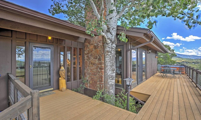 Elk River Estates House | Steamboat Springs Home w/Hot Tub + Mtn Views