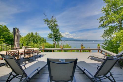 Sandpoint House | Stellar Views! Lake Pend Oreille Retreat with Dock