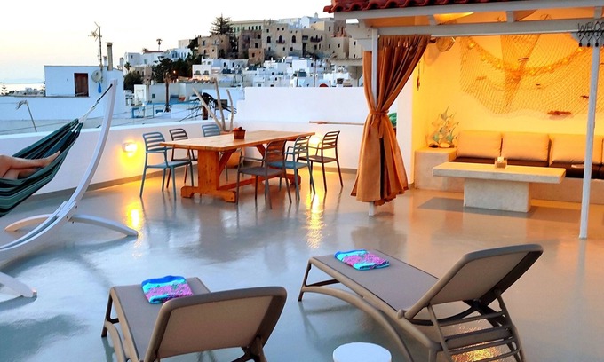 Old Town Naxos House | Stella’s Aura: 4BDRM w/comfort, style & amazing terrace in the heart of Naxos.