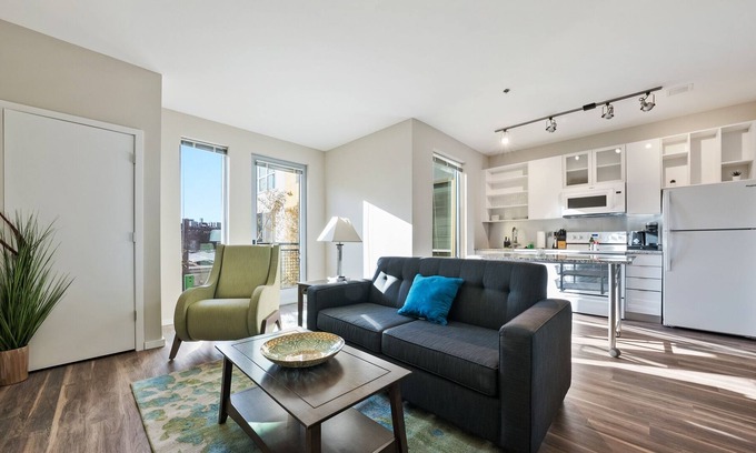 Crossroads Arts District Condo | Step into a World of Comfort and Entertainment w/ our Amazing Movie Theatre 352