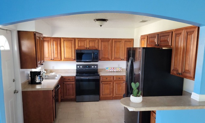 Indialantic By The Sea Condo | Steps From The Beach, 2BR/1BA Family Vacation Getaway in Melbourne, FL. Cool A/C