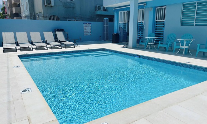 Vilomar Villa | Steps Luquillo Beach. Cozy Family Resort, 27 Guests, Free Continental Breakfast