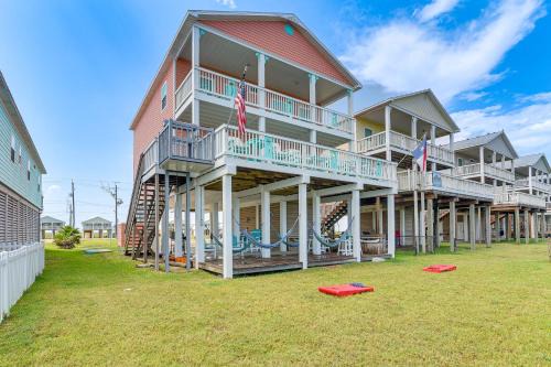 Freeport House | Steps to Sand Oceanfront Surfside Beach Retreat