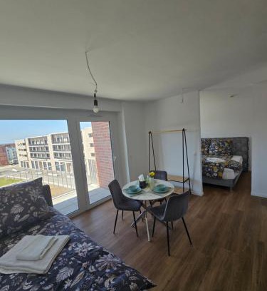 Kirchrode-Bemerode-Wulferode Apartment | Stilvolle Neubauwohnung mit Balkon&WLAN