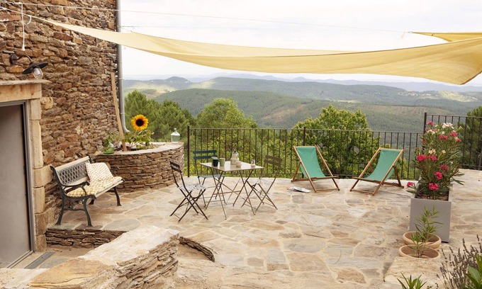 Malbosc Other | Stone cottage with a magnificent view of the Cévennes Soleil valleys